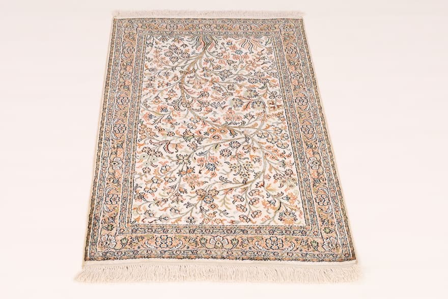 Kahmir Silk Teppich 124x73
