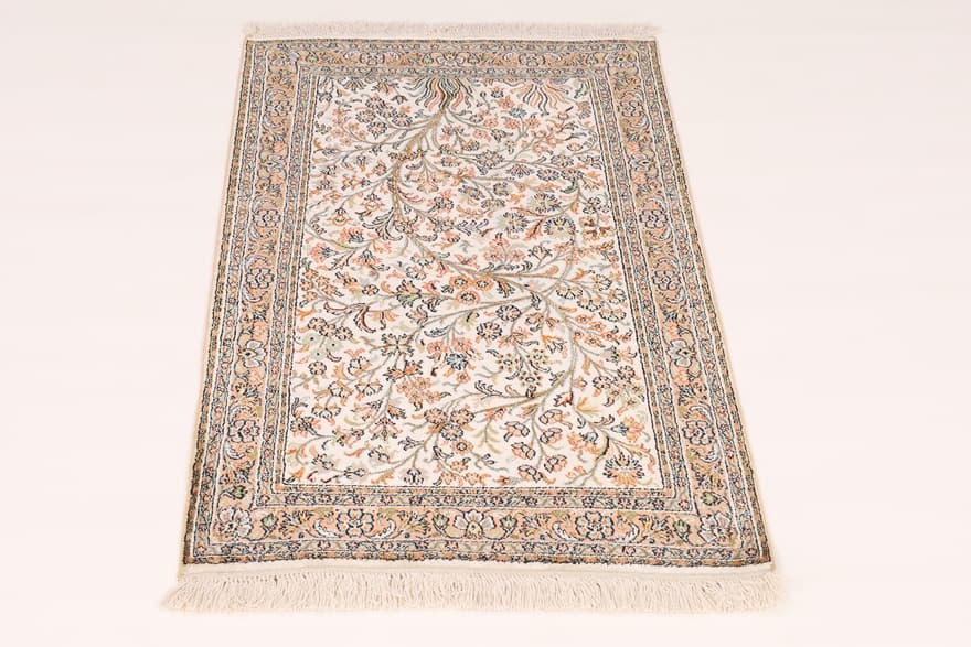 Kahmir Silk Carpet 124x73