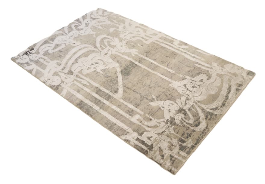 Modern Lotus Teppich handgewebt 243x151