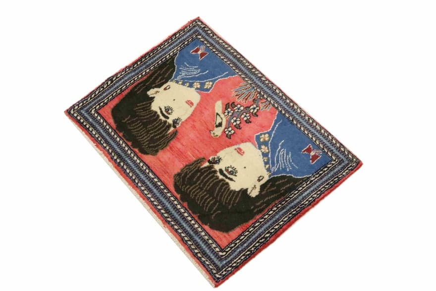 Mashad Teppich 78x59