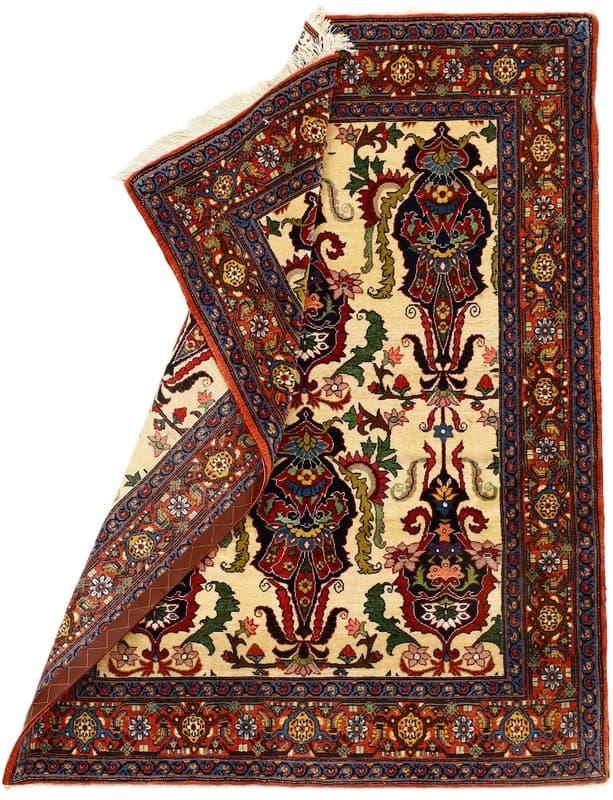Senneh Yasha oruje Silknkette Carpet  153x121 - Image 5