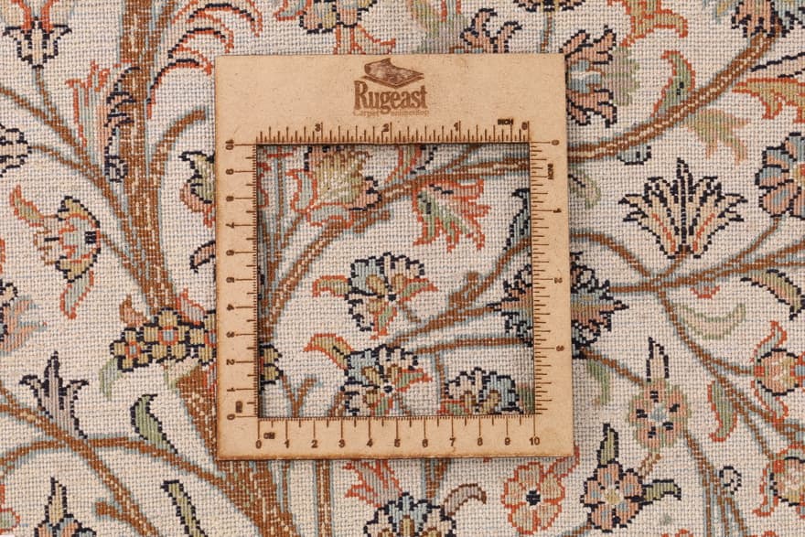 Kahmir Silk Teppich 124x73