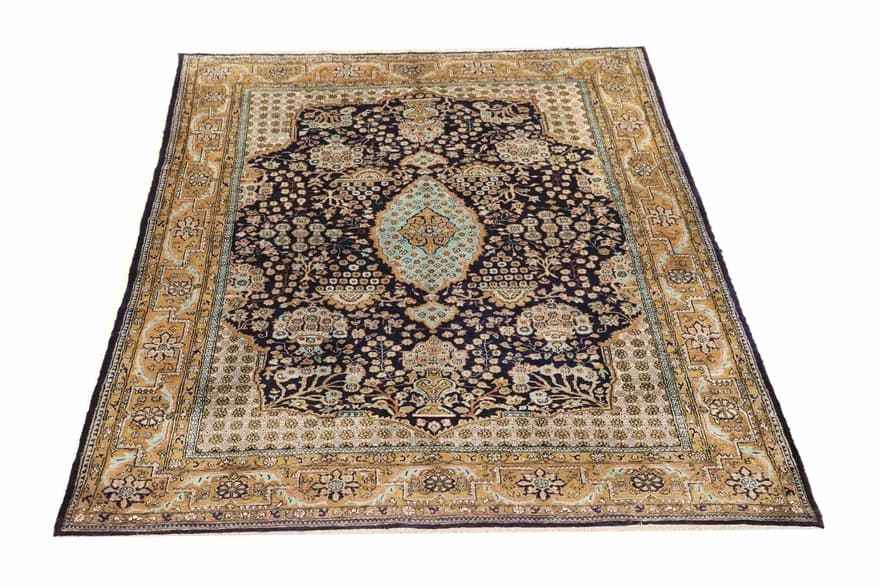 Ghom Silk Carpet  200x137