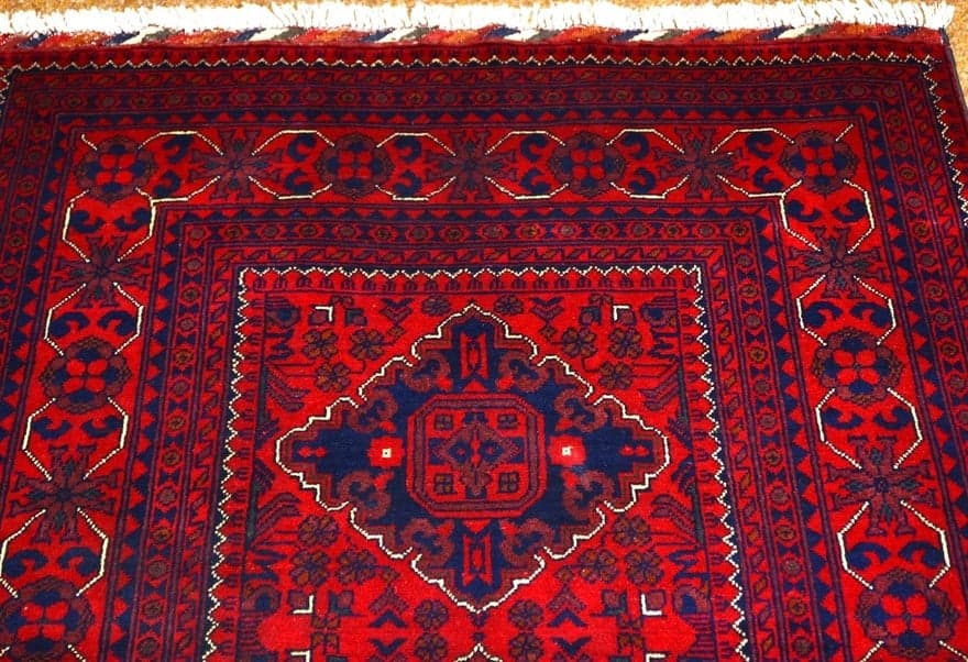 Afghan-Beljikwool Carpet  146x101 - Image 3