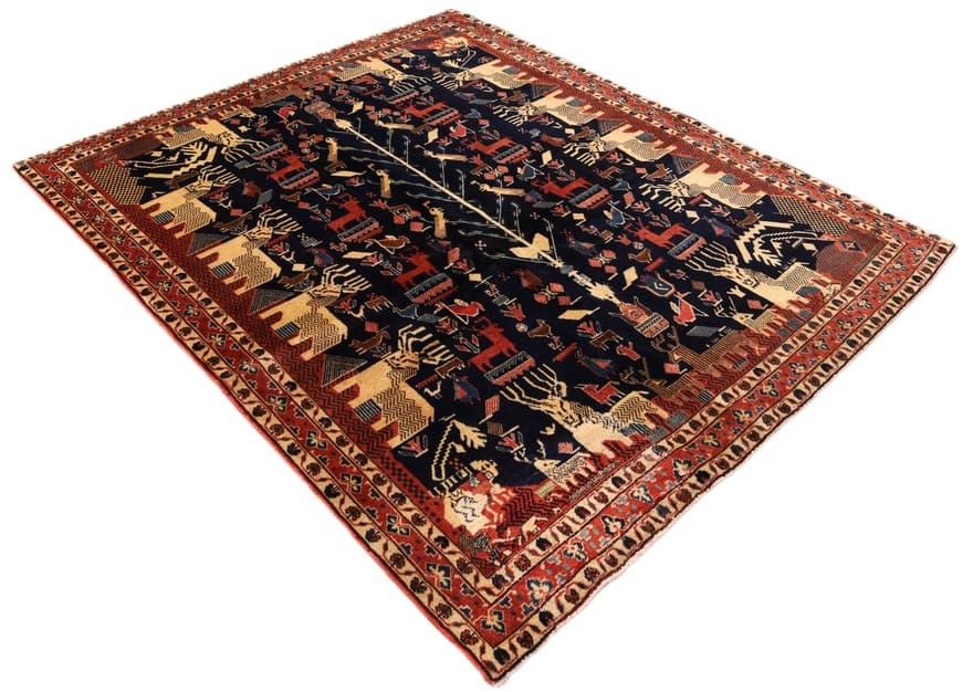 Afshar Teppich 200x155 - Image 3