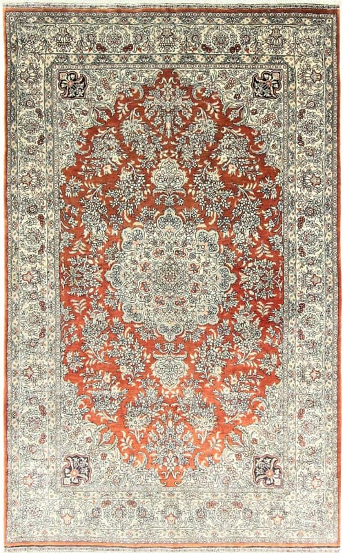 Hereke Seide Teppich 128x80