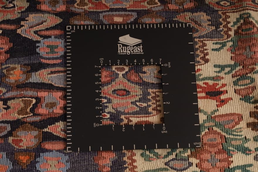 Kelim Fars Teppich 95x53 - Image 6