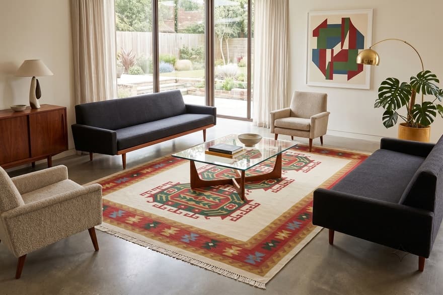 Kelim Carpet  311x245 - Image 5