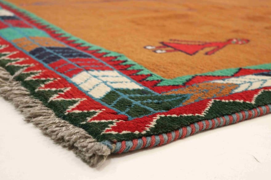 Gabbeh Teppich 304x204