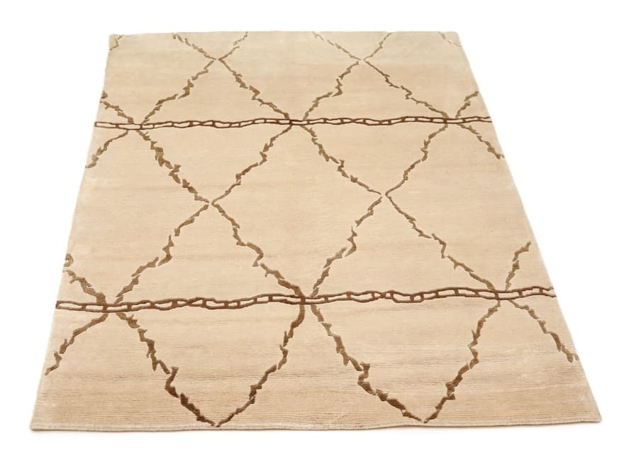 Modern Nepal Teppich 198x142