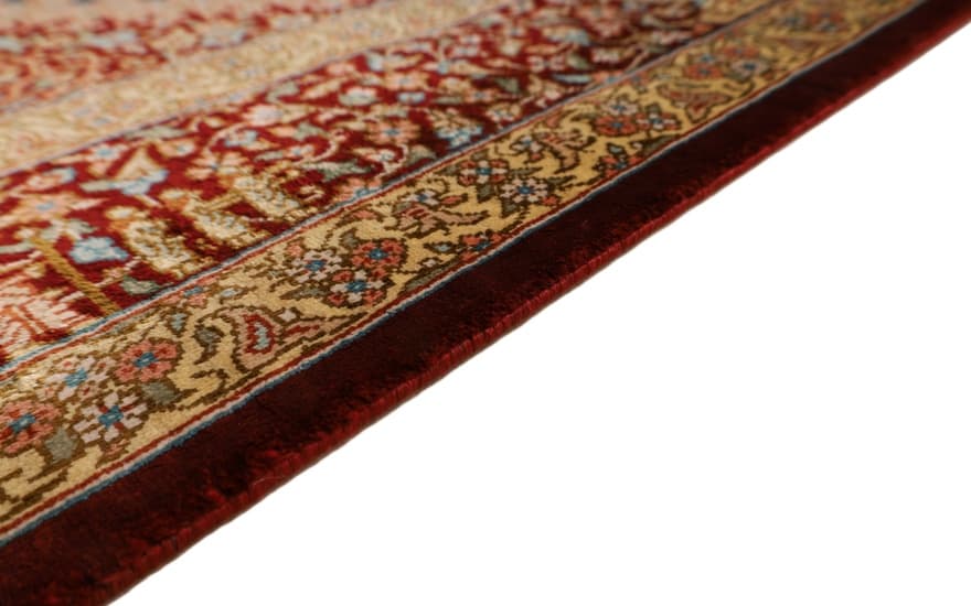 Ghom Seide Teppich 118x80