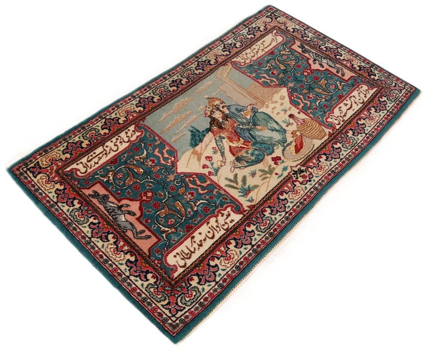 Tabriz40Raj Teppich 117x72 - Image 4