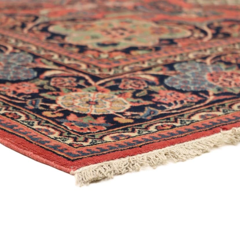 Antique Kashan Carpet  213x138
