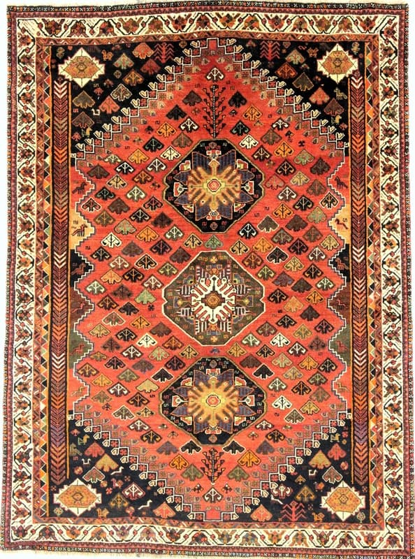 Gashghai Teppich  246x182