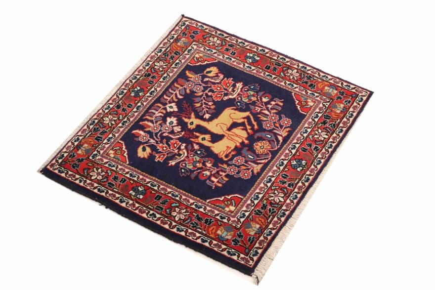 Ghom Teppich 77x62