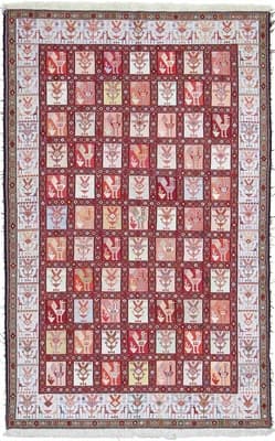 Kelim Silk Carpet 196x123