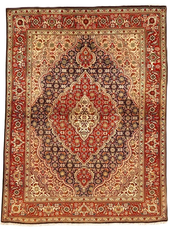 Tabriz Antike Teppich  192x141