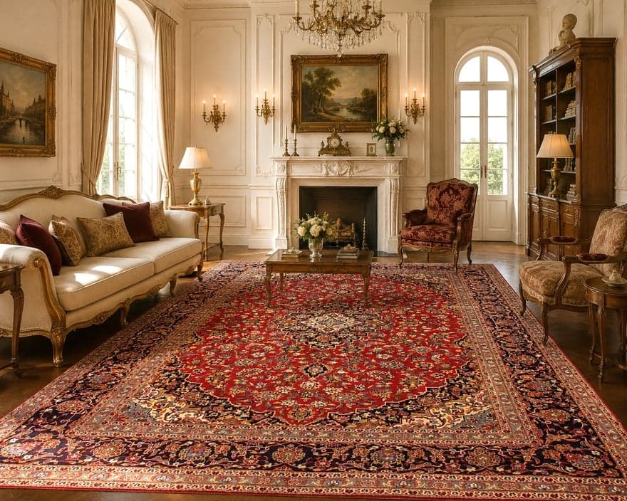 Kashan Teppich 416x300 - Image 2