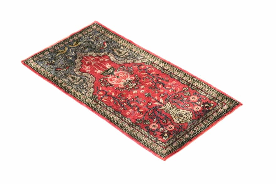 China Seide Teppich 90x45