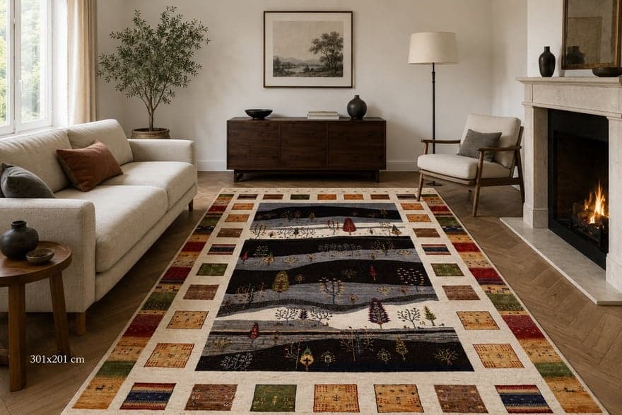 LORIBAFT Carpet 301x201 - Image 2