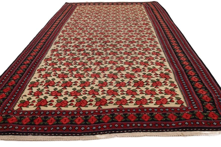 Kilim Seneh Carpet  166x115 - Image 4