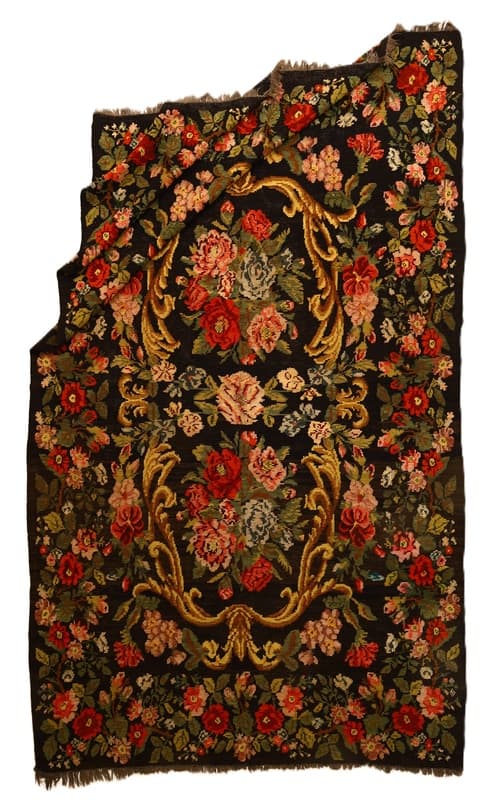 Antique Kilim Rose  Carpet 350x210