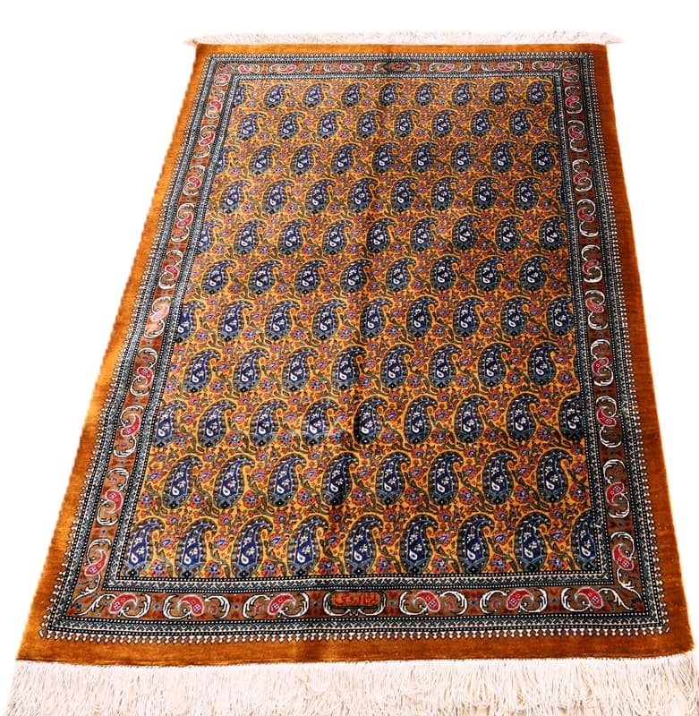 Ghom Seide Teppich 117x80