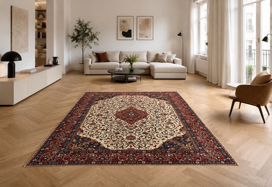 Sarough Teppich  370x255 - Image 2