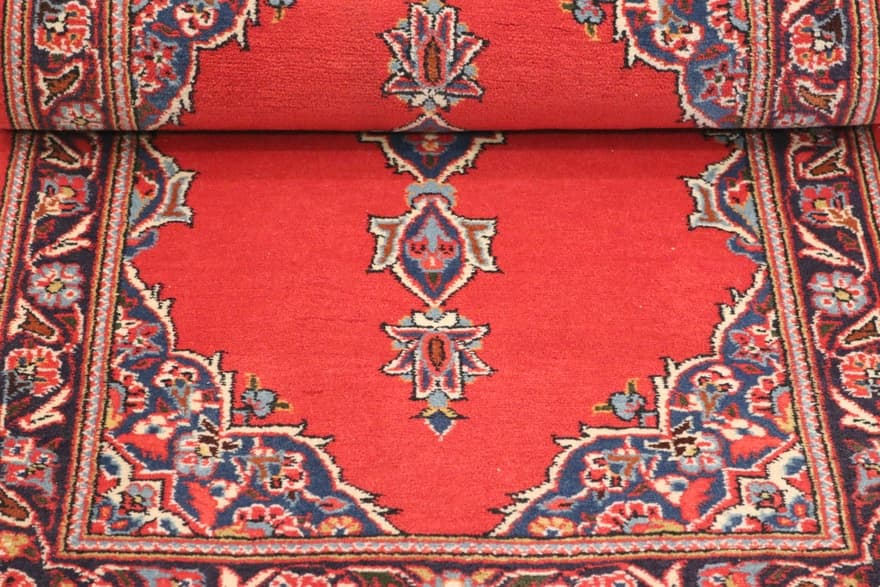 Kashan Teppich 129x66