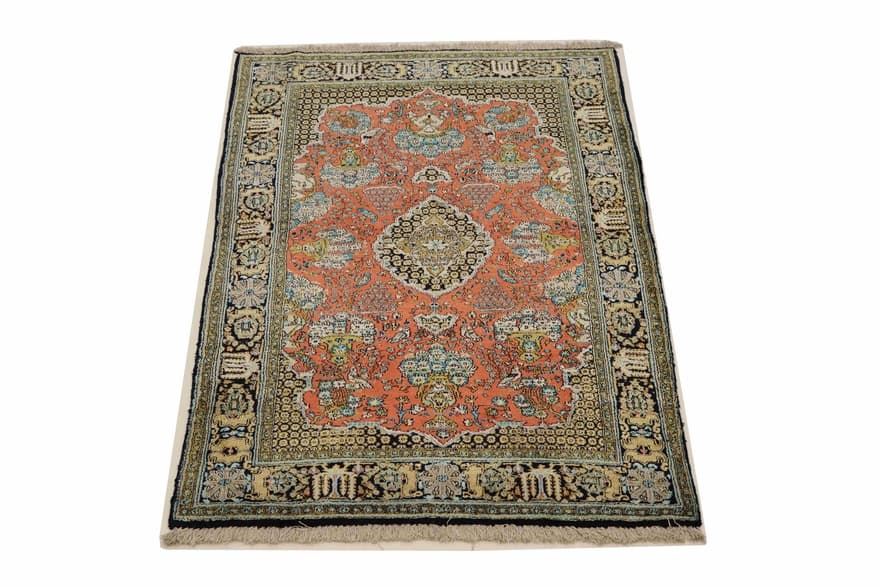 Ghom Silk Carpet 160x110