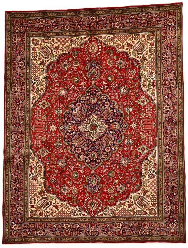 Tabriz Teppich 380x290
