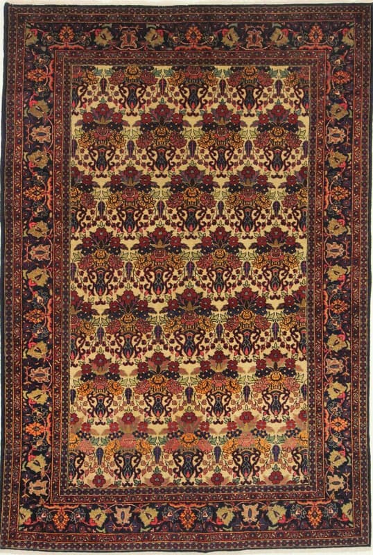 Bakhtiar Antique Carpet 215x145