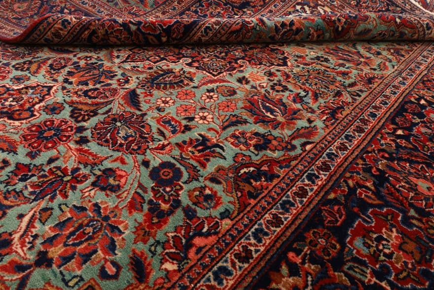 Keshan Antique Carpet 196x130