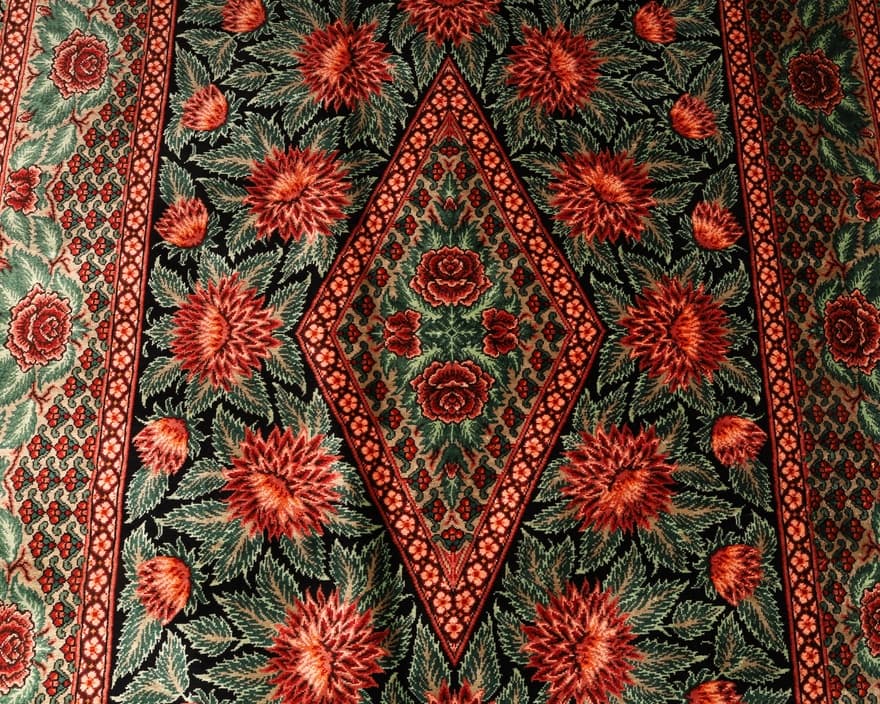 Ghom  Mahmoud Rajabi design seide Teppich 125x78