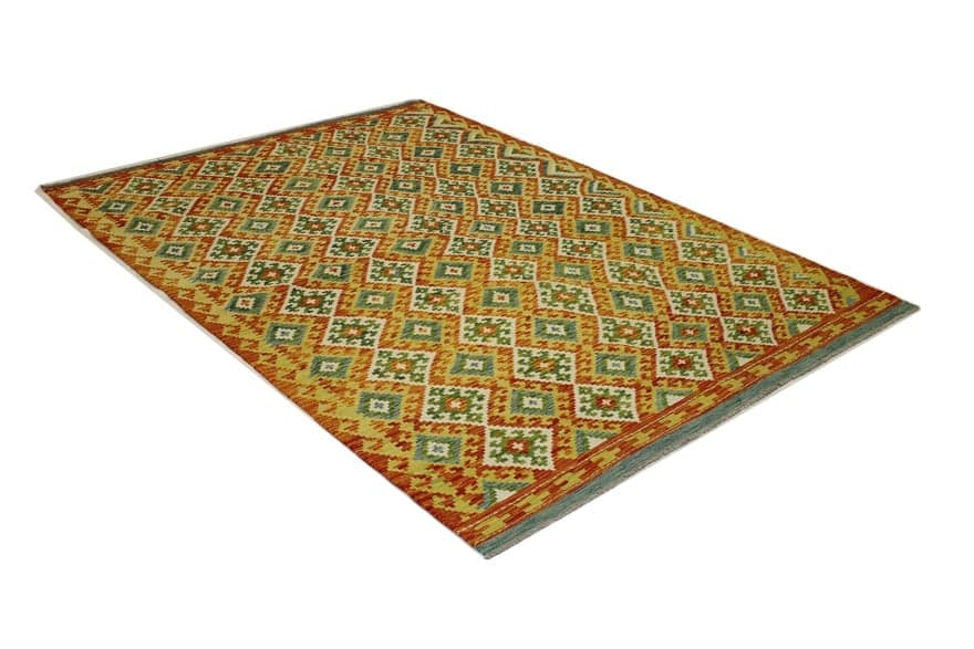 afghanischer kelim teppich 290x202 - Image 5