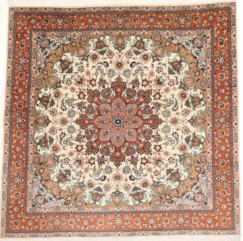 Tabriz 50 raj Teppich 248x252