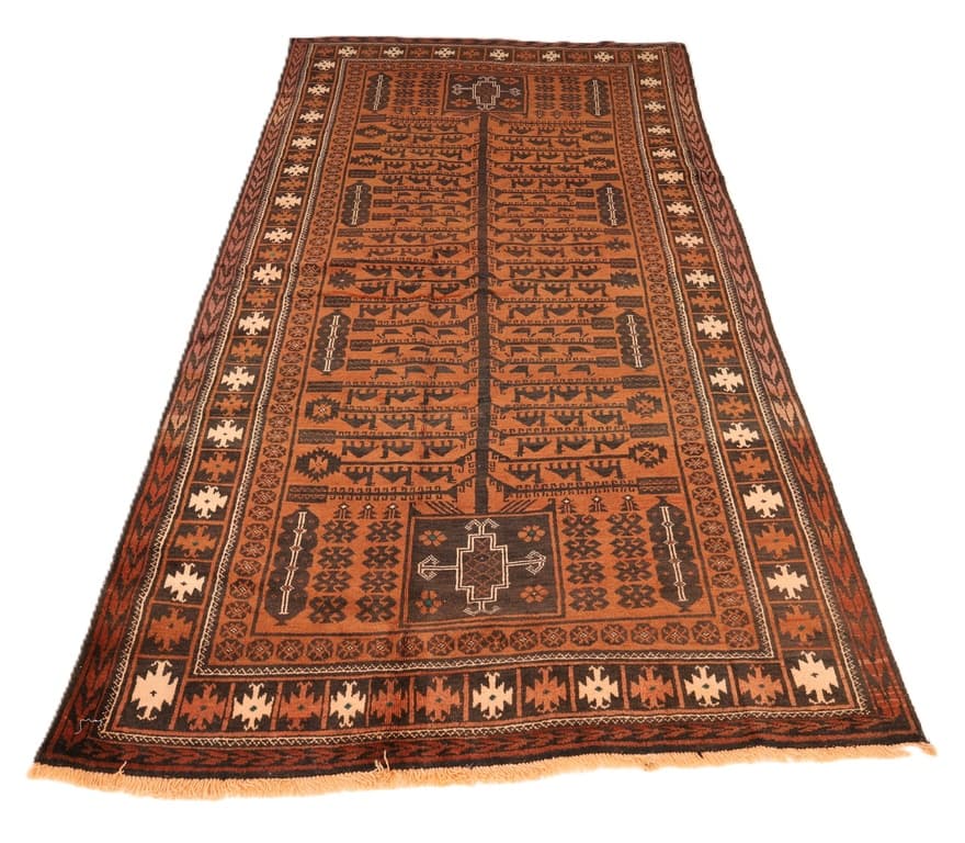 Antique Baluch  Carpet 231x122