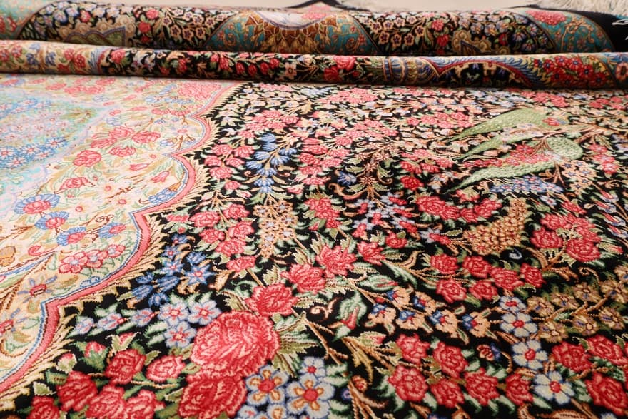 Gohm Seide  Naderi Teppich 300x200 - Image 4