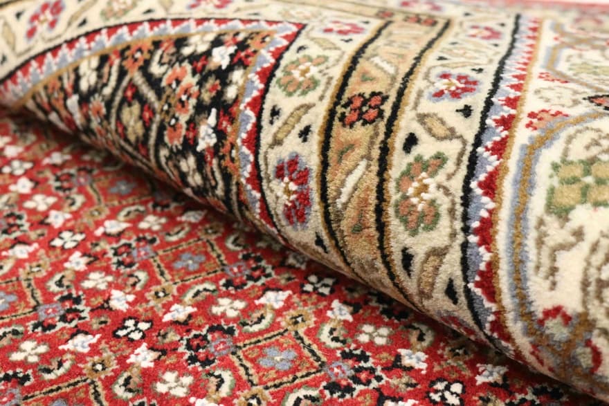 Tabriz Mahi Teppich 351x250