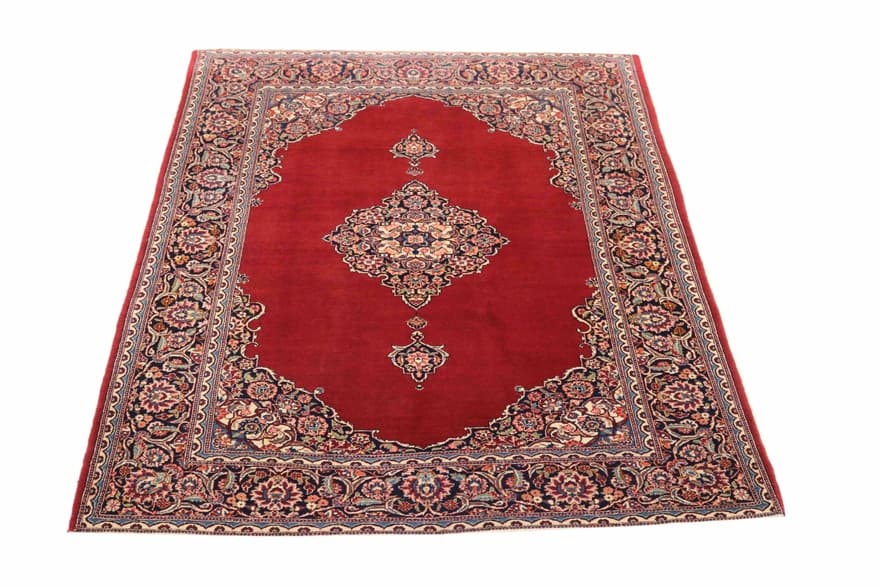 Keschan Old antique Carpet 202x130