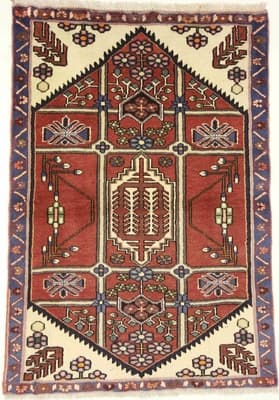 HAMADAN Teppich 125x86