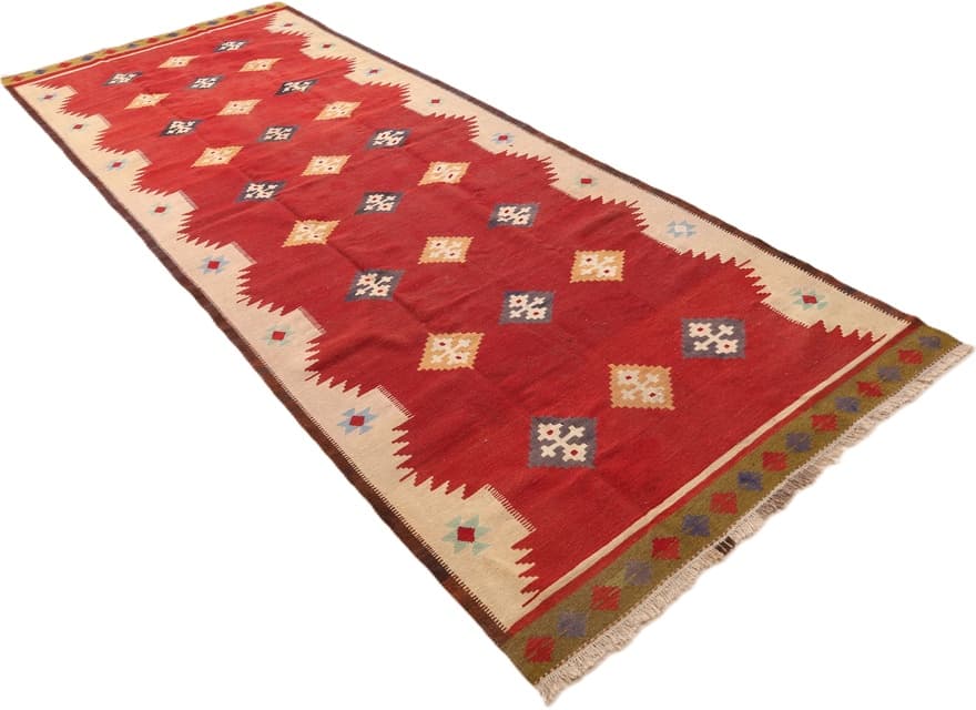 Kilim Fars Carpet  390x145 - Image 3