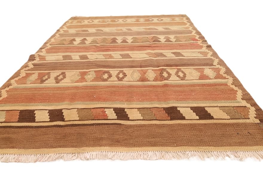 Kelim  Fars Teppich  166x126 - Image 4