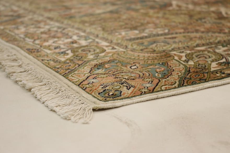 Kashmir Seide Teppich 192x125