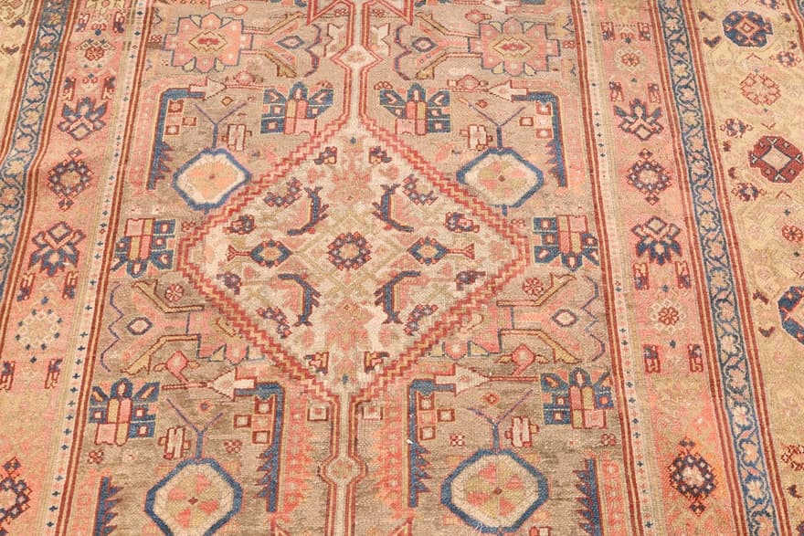 Antique Malayer Carpet 365x164
