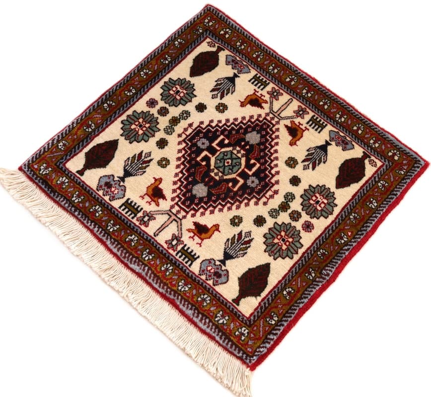 Kashkuli Carpet  42x39 - Image 5