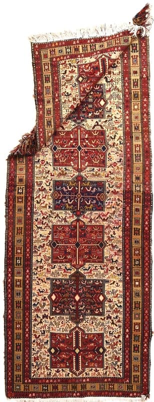 Kelim  Fars Teppich 290x108 - Image 5