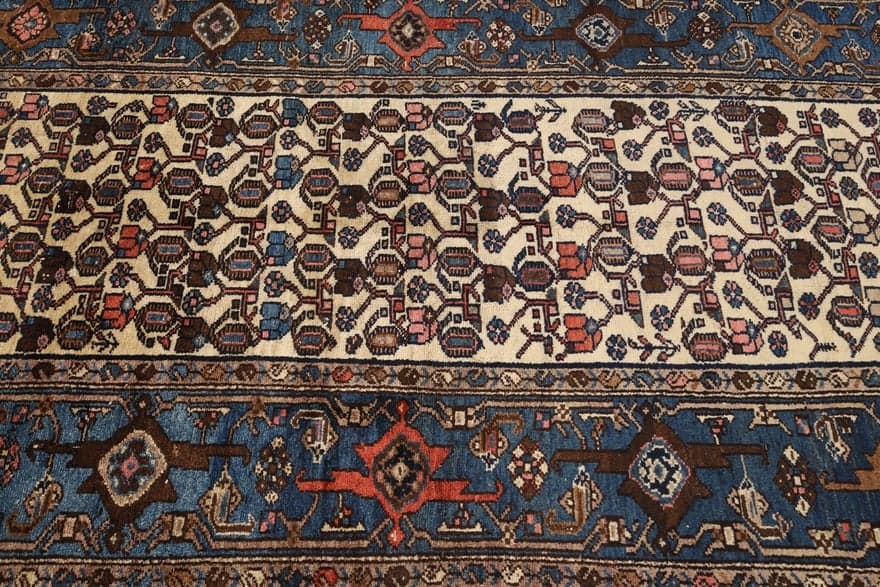 Antique Malayer Teppich 387x120 - Image 3