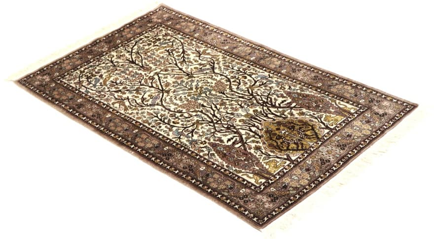 Kashmir Silk Carpet 153x90