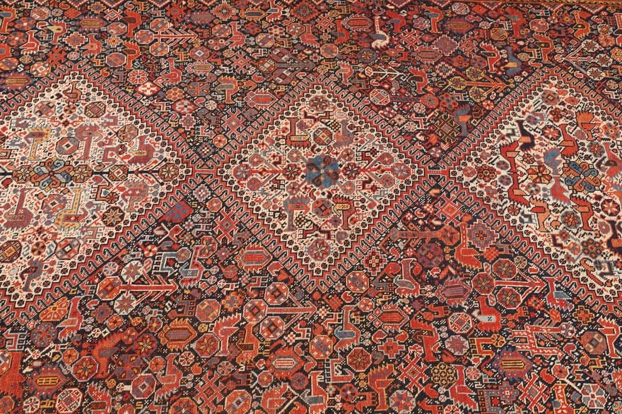 Antique Ghashghai Carpet  237x157